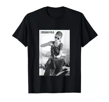 Футболка Terminator 2 Sarah Connor Rifle Reload чёрный
