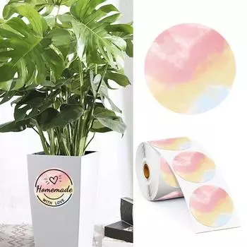 Термоэтикетка, самоклеящаяся, сильная липкость, водостойкая, маслостойкая, «сделай сам», широко используемые термонаклейки, этикетки