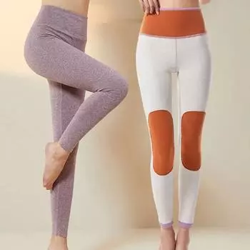Термобелье DE Velvet, женские облегающие леггинсы с высокой талией и утолщенной плюшевой подкладкой для подъема бедер, зимние брюки M
