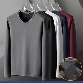 Термобелье Шикарная приталенная толстая повседневная одежда M темно-синий