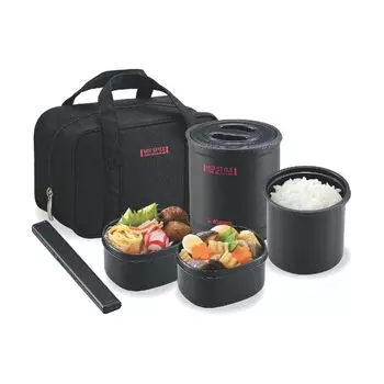 Термобокс для ланча ZOJIRUSHI Go Black 0,7 SZ-MB04-BA чёрный