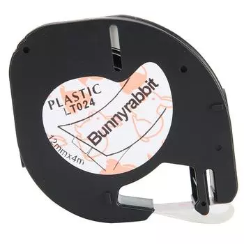 Термобумага этикетка лента милый кролик тип этикетки производитель наклейка для Dymo 12 мм