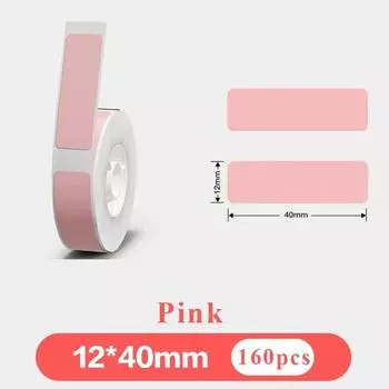 Термобумага для этикеток для принтеров этикеток. Цена со штрих-кодом. Размер. Название. Пустые этикетки. Водонепроницаемые разрываемые этикетки. 0 розовый