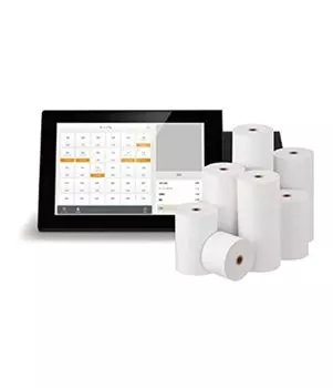 Термобумага рулонная 58 мм x внешний диаметр 75 мм x внутренний диаметр (ширина 12мм) (20 штук) S587520(20)