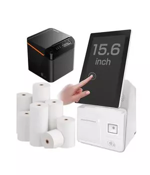 Термобумага рулонная 80 мм x внешний диаметр 75 мм x внутренний диаметр (ширина 12мм) (20 штук) S807526(20)