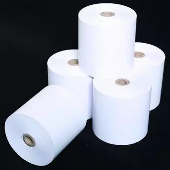 Термобумага рулонная 80мм x 80мм x 12мм 10 рулонов в комплекте (нормальный) (ширина бумаги) (Наружный диаметр) (внутренний диаметр) белый