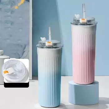 Термобутылка из нержавеющей стали, Термальная вода, 330/500 мл, кружка на заказ, эстетические бутылки для девочек и детей, холодные и горячие очки 330ml белый