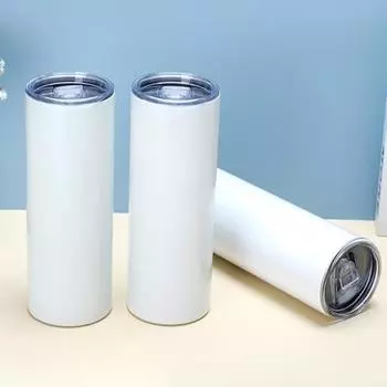 Термочашка на 20 унций, герметичный сублимационный стакан, изолированная чашка из нержавеющей стали с соломинкой для путешествий домой