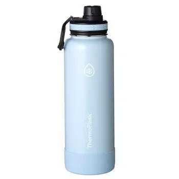 Термофляга из нержавеющей стали (Голубой, 1,17 л) светло-синий
