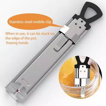 Термограф для конфет с зажимом для кастрюли, термограф для жарки в масле с мгновенным считыванием, термограф для приготовления пищи из нержавеющей стали с подвесным крючком