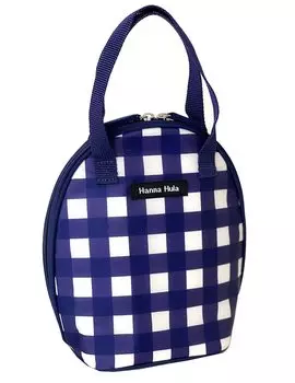 Термоизолированный чехол для кружки Hannafura в клетку, темно-синий, CTWN-GNV