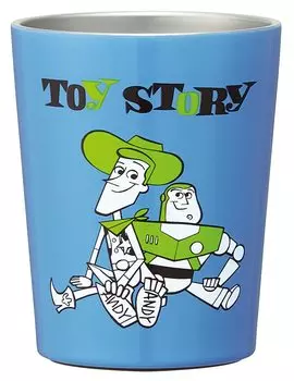 Термоизолированный стакан для кофе из нержавеющей стали Skater для магазинов шаговой доступности 240 мл S Disney Toy Story STCV1-A