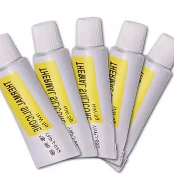 Термоклей Клей для печатных плат Теплопроводящий теплоотвод Вязкий клей Клей Компаундный клей ЦП Светодиодный теплоотвод Герметик белый