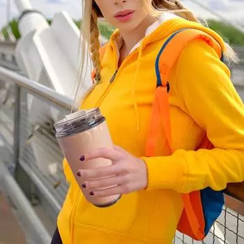 Термокружка для кофе объемом 320 мл, герметичная, изолированная, дорожная кружка, нескользящая, для горячей и холодной воды, нержавеющая сталь, переносная дорожная посуда для напитков