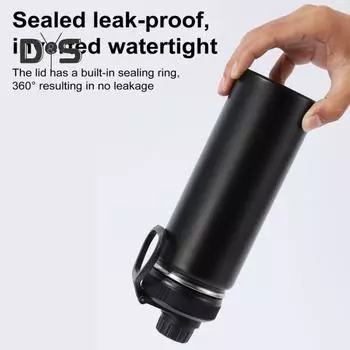 Термокружка из нержавеющей стали 40 унций, термокружка с широким горлом, герметичная, сохраняет холодные горячие напитки, чай, кофе, чашка для занятий спортом на открытом воздухе красный