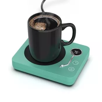 Термокружка Kyerlish Cup для кофе, 3 уровня температуры, гравитационный автоматический подогрев чашки, подарок для PSE, сертифицированный по безопасности, подогреватель, подставка, подогреватель,