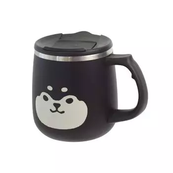 Термокружка Sabu Mumu из нержавеющей стали, черная, 400 мл, 351358