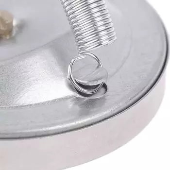 Термометр 0-120 градусов Цельсия, водопроводная труба из нержавеющей стали, трубчатый термометр, дымоходная труба, духовка, барбекю, циферблат, датчик температуры белый