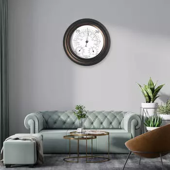 Термометр Барометры Гигрометр Семейная Метеостанция Легкое Чтение 3 в 1 Домашнее Украшение