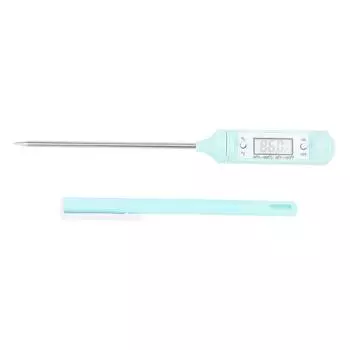 Термометр для детской бутылочки, электронный термометр для воды, мгновенный термометр для молока с длинным зондом