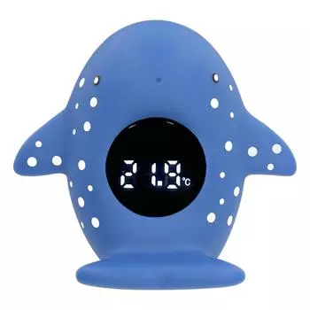 Термометр для детской ванны Whale с высоким разрешением, цифровой термометр для воды, умный термометр для детской ванны Fl