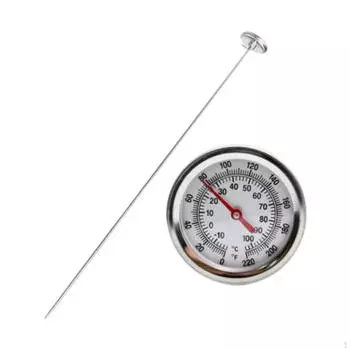 Термометр для компостной почвы 500 мм стержень -10-100 °C для сада, фермы, на открытом воздухе