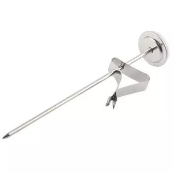 Термометр для молока из нержавеющей стали -10~110 градусов по Цельсию Легко очищаемые аксессуары для вспенивания кофе