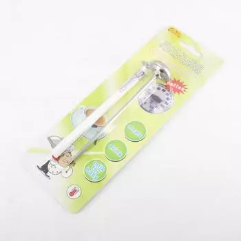 Термометр для молока/кофе, пузырьковый термометр, специальный термометр для сухого молока, термометр для детских бутылочек белый