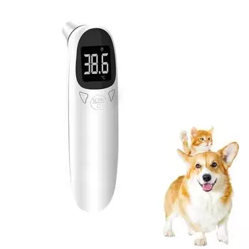 Термометр для собак Бесконтактный термометр для питомцев, предназначенный для питомцев, переключаемый /