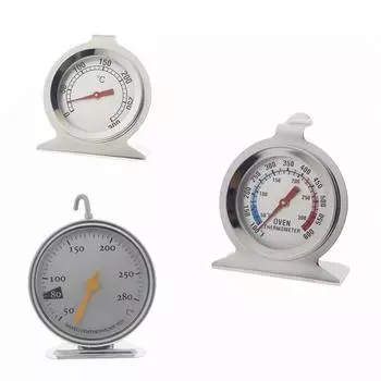 Термометр для выпечки из нержавеющей стали для кухонной духовки
