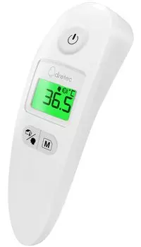 термометр dretec белый бесконтактный TO-405