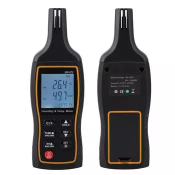 Термометр-гигрометр SW-572 LCD Термометр Ручной цифровой детектор температуры Гигрометр-монитор влажности