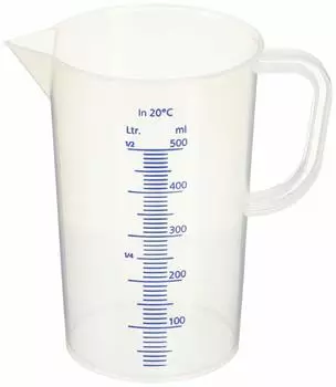 Термометр Hauser TH полипропиленовый ручной водяной массовый 500 куб.см #48016