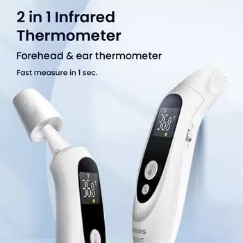 Термометр Philips Avent 2-в-1 белый