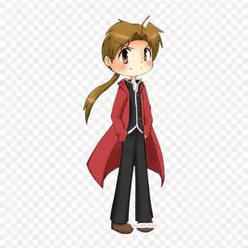 Термонаклейка нашивка на одежду с мультяшным Альфонсом Элриком, железная нашивка для футболки, платья, сделай сам, моющаяся аппликация А-уровня