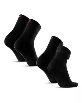 Термоноски теплогенерирующие черные [DANISH ENDURANCE] 22,0 см - 24,5 см