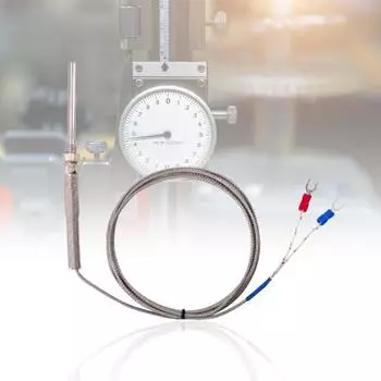 Термопара K-типа 1/2/3/4/5 м, датчик температуры 30 мм, измеритель температуры, резьба M8 1M
