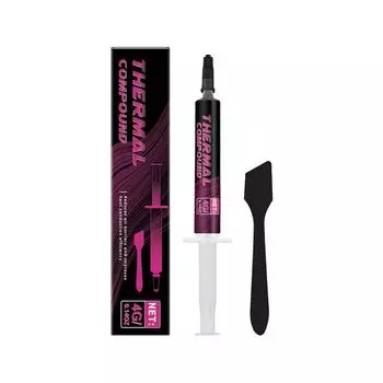 Термопаста Силиконовая смазка для рассеивания тепла Прокладка Силиконовая смазка Наклейка Ноутбук Процессор Видеокарта Охлаждающая паста для рассеивания тепла One Size