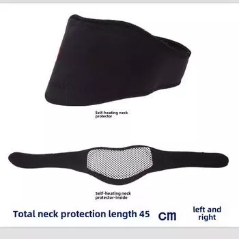 Термопластырь на шею: Дальний инфракрасный, турмалиновый, магнитный, генерирующий тепло — идеальный подарок для сферы здравоохранения 5 magnets, no words, One Size