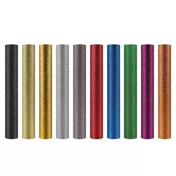 Термопрессовая пленка, блестящая пленка, блестящая пленка, термопереносные винилы для футболок «сделай сам», шляпа, одежда, ткань 10