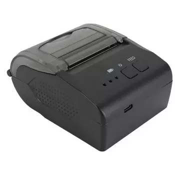 Термопринтер этикеток для доставки посылок 58 мм Bluetooth Inkless Shipping Label Maker для Android US Plug