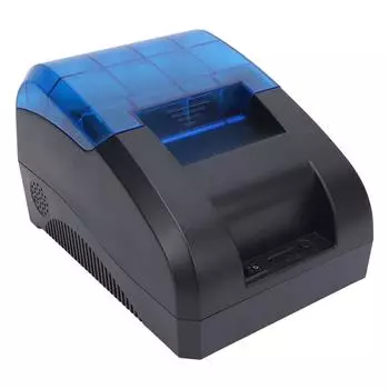 Термопринтер для чеков 58 мм 203 точек на дюйм Портативный USB Bluetooth термопринтер для розничного магазина EU Plug