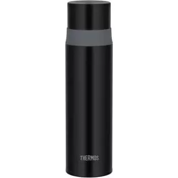 Термос Бутылка для воды из нержавеющей стали Бутылка Чашка Типа 500 мл Камень Черный FFM-502 STB
