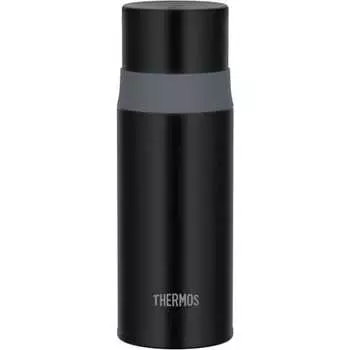Термос Бутылка для воды из нержавеющей стали Бутылка Чашка Типа 350 мл Камень Черный FFM-352 STB