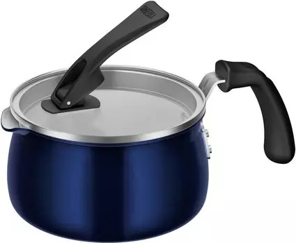 Термос CeraProtect серии KNC совместим с Deep 7 функциями в Boil DPBL Multi-Pot IH/Gas Fire, синий, 1, Boil, Kip, Bake, Fry, Stir-Fry, Cooking,