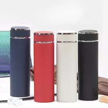 Термос-чашка Ice Paint, двухслойная, из нержавеющей стали, для офиса, автомобиля, подарочная чашка 500ml