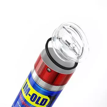 Термос-чашка с грязным узором, 20 унций, изолированный стакан из нержавеющей стали с крышкой, фильтр для масла двигателя, термос-чашка, винтажная бутылка для воды