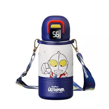 Термос-чашка Ultraman Four Drink Smart для детей из нержавеющей стали для детского сада, большая емкость, переносная чашка для воды 500ml