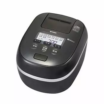 Термос для рисоварки Tiger, чашки чистого черного цвета (ТИГР) 3,5