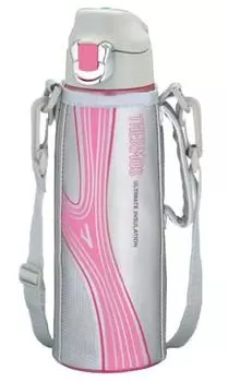 Термос для спорта с вакуумной изоляцией, розовый P 1,0 л FFF-1000F розовый